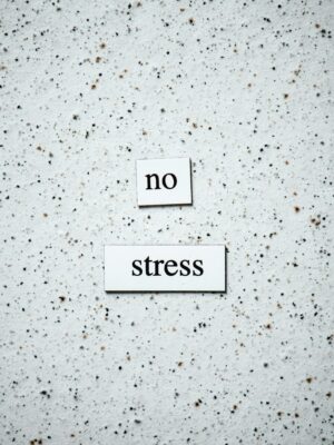 No Stress Print Design for Tshirt