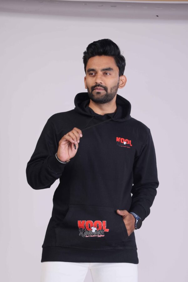 Ultra-Soft 320 GSM Black Hoodie – Premium Fabric, Perfect Everyday Wear