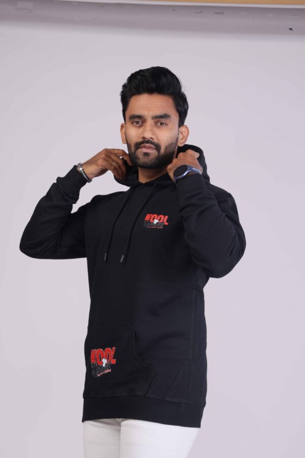 Ultra-Soft 320 GSM Black Hoodie – Premium Fabric, Perfect Everyday Wear
