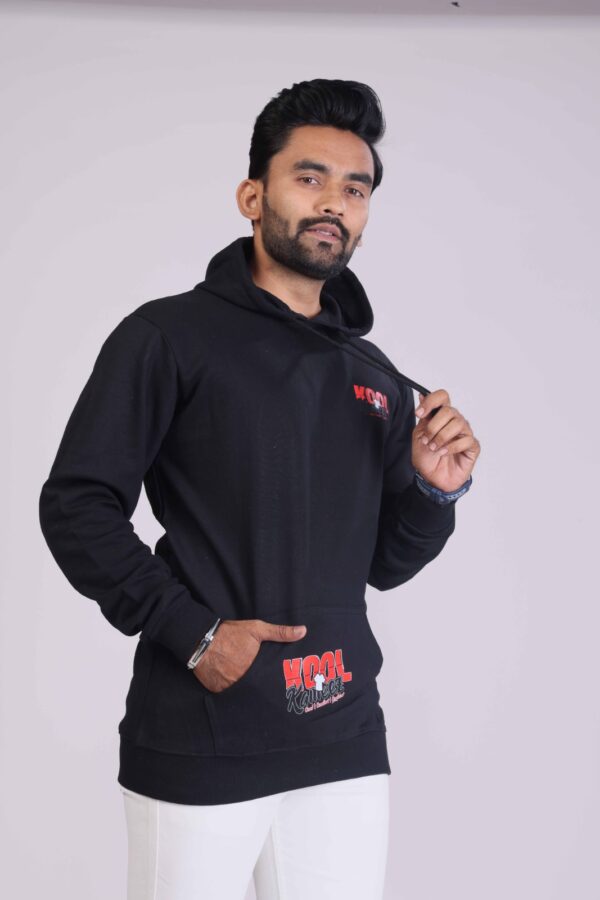 Ultra-Soft 320 GSM Black Hoodie – Premium Fabric, Perfect Everyday Wear