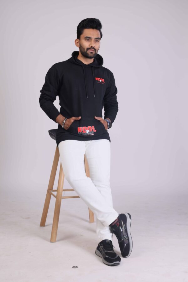 Ultra-Soft 320 GSM Black Hoodie – Premium Fabric, Perfect Everyday Wear