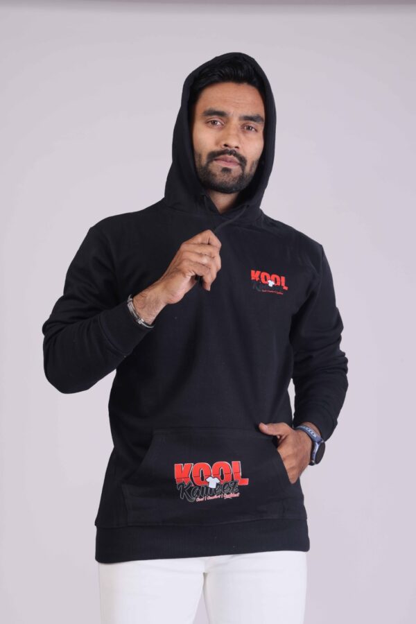 Ultra-Soft 320 GSM Black Hoodie – Premium Fabric, Perfect Everyday Wear