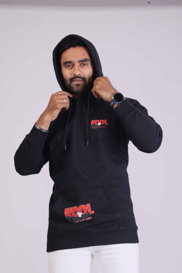 Ultra-Soft 320 GSM Black Hoodie – Premium Fabric, Perfect Everyday Wear