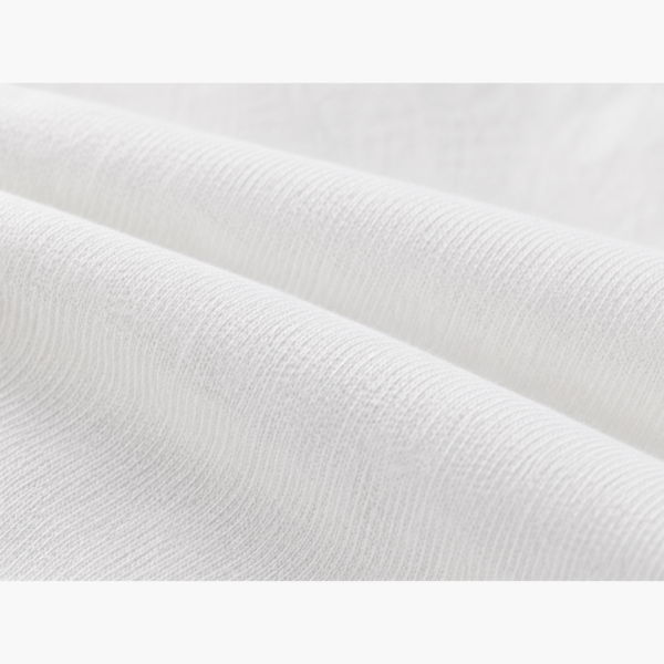 K Crown Ringer T-Shirt – White & Mustard