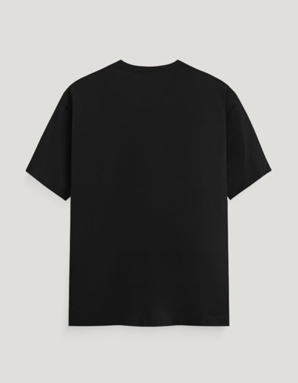 Jet Black 180 GSM Round Neck Tee