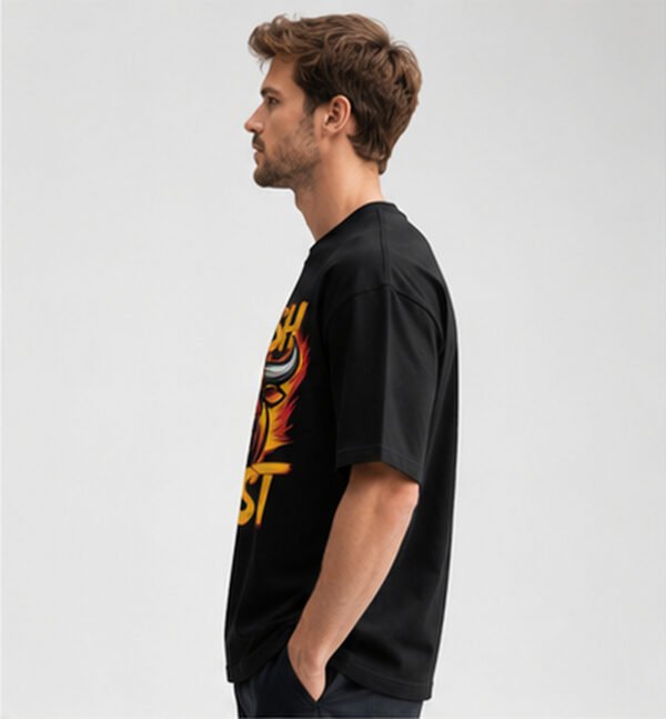 koolkameez_unleash_the_beast_3_HD Black Unleash the Beast Oversize 220 GSM