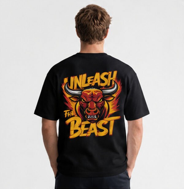 koolkameez_unleash_the_beast_4_HD Black Unleash the Beast Oversize 220 GSM