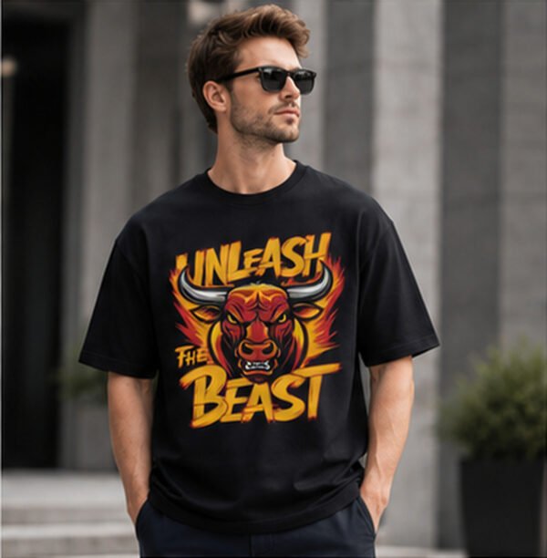koolkameez_unleash_the_beast_6_HD Black Unleash the Beast Oversize 220 GSM