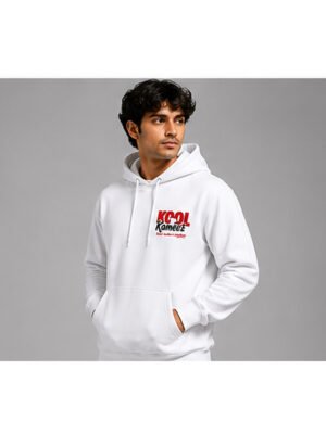Ultra Soft White 320 GSM Hoodie