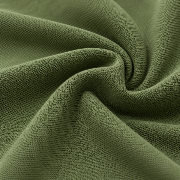 Olive Green with Stripped Tipped Polo - 220 GSM