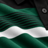 Green - Black Striped Polo - 220 GSM – Kool Kameez
