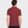 Maroon with white tipping Polo - 240 GSM – Kool Kameez