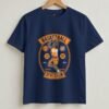 Basketball Division Retro Round Neck T-Shirt (Copy) - Navy Blue - Front View Basketball Division Retro Round Neck T-Shirt (Copy) - Navy Blue - Front View