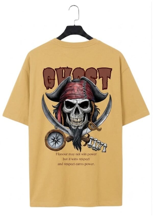 Beige 220 GSM Oversized Tee