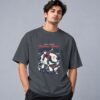 Bowling World Competition Retro Round Neck T-Shirt in steel grey, front view – Kool Kameez