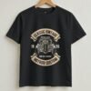 Classic Vintage Hotrod Round Neck T-Shirt - Black - Front View Classic Vintage Hotrod Round Neck T-Shirt - Black - Front View