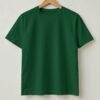 Classic Vintage Hotrod Round Neck T-Shirt - Bottle Green - Back View Classic Vintage Hotrod Round Neck T-Shirt - Bottle Green - Back View