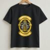Enjoy Your Coffee Retro Round Neck T-Shirt - Black - Front View Enjoy Your Coffee Retro Round Neck T-Shirt - Black - Front View