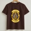 Enjoy Your Coffee Retro Round Neck T-Shirt - Coffee - Front View Enjoy Your Coffee Retro Round Neck T-Shirt - Coffee - Front View