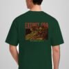 extinct era oversized t-shirt back model