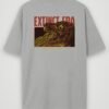 extinct era oversized t-shirt grey melange back