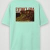 extinct era oversized t-shirt mint back