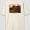 extinct era oversized t-shirt off white back