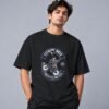 Extreme Biker Freestyle 240 GSM Oversized Tee in black, front view – Kool Kameez