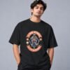 Eat Sleep Ride Motocross 240 GSM Oversized Tee in black, front view – Kool Kameez