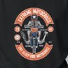 Eat Sleep Ride Motocross 240 GSM Oversized Tee, print close-up – Kool Kameez