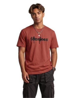 Fearless Round Neck T-Shirt