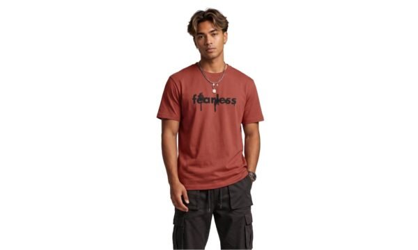 Fearless Round Neck T-Shirt