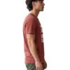 Game Over Pixel Skull Round Neck T-Shirt in Brown, side view