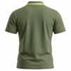 Olive Green with Stripped Tipped Polo - 220 GSM