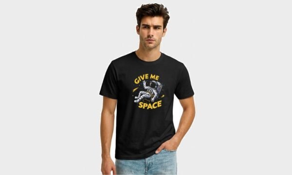 Give Me Space 2 Round Neck T-Shirt – Kool Kameez