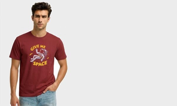 Give Me Space 2 Round Neck T-Shirt – Kool Kameez