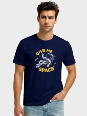 Give Me Space 2 Round Neck T-Shirt – Kool Kameez
