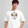 i-love-music-husky-round-neck-tshirt-white-full I Love Music husky round neck t-shirt in white, front