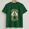 King Of The Gym Round Neck T-Shirt - Bottle Green - Front View