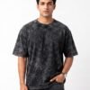 kk-acid-washed-oversized-tee-front-hd Acid-Washed 220 GSM Oversized Tee — front view