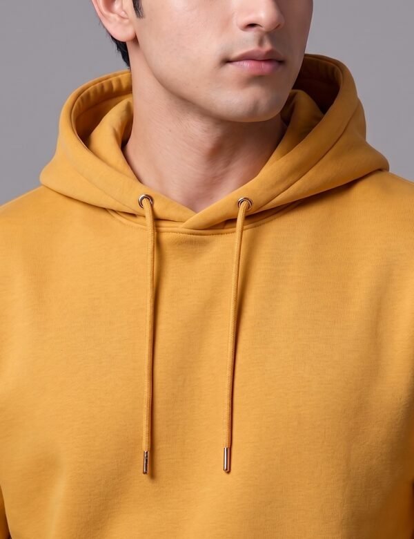 Classic Pullover Hoodie 320 GSM — neck view