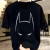 Dark Knight Aesthetic 180 GSM Oversized Tee — black, view 2