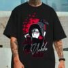 kk-itachi-crow-oversized-tee-1-hd Itachi Crow 180 GSM Oversized Tee — black, view 1
