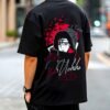kk-itachi-crow-oversized-tee-2-hd Itachi Crow 180 GSM Oversized Tee — black, view 2