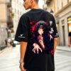 kk-itachi-silence-oversized-tee-1-hd Itachi Silence 180 GSM Oversized Tee — black, view 1