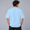 Kool Kameez baby blue T-shirt, plain back view