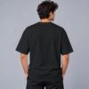 Kool Kameez black T-shirt, plain back view