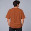 Kool Kameez copper T-shirt, plain back view