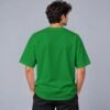 Kool Kameez flag green T-shirt, plain back view