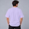 Kool Kameez lavender T-shirt, plain back view